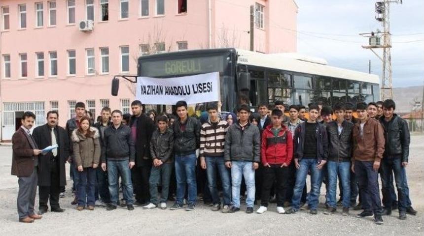 Yazıhan Anadolu Lisesi &Ouml;ğrencileri, İn&ouml;n&uuml; &Uuml;niversitesi&rsquo;ni Gezdi