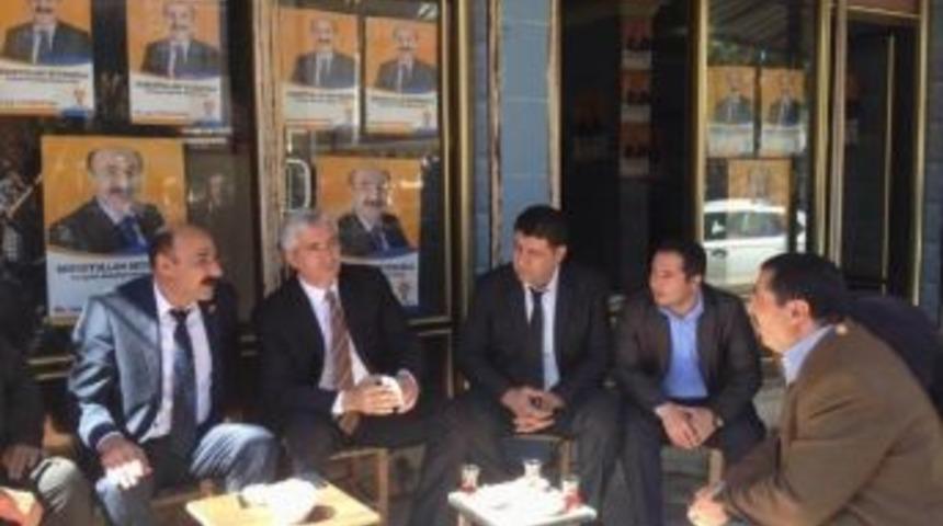 Ensarioğlu'ndan Seydaoğlu'na Ge&ccedil;miş Olsun Ziyareti