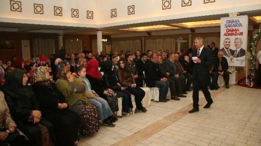 Başkan Dişli, Tekeler Ve Karaosman Mahalle Halkıyla Bir Araya Geldi