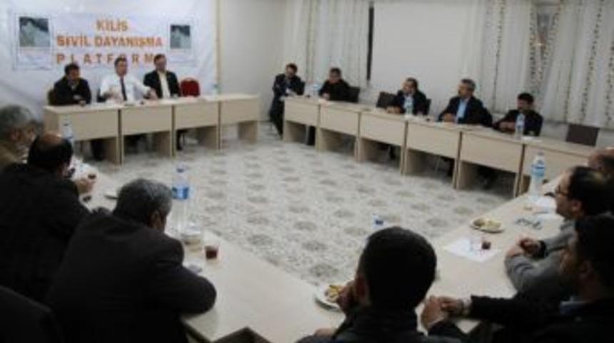 Tek&ccedil;e, Stk Temsilcileriyle Buluştu