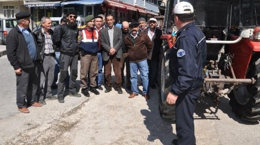 Havza'da Trakt&ouml;r S&uuml;r&uuml;c&uuml;lerine Seminer