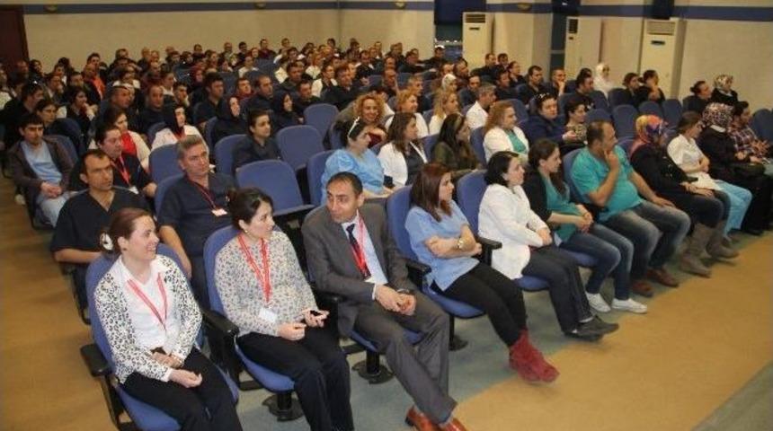 Omü’de "iş Sağlığı Ve Güvenliği" Eğitimi