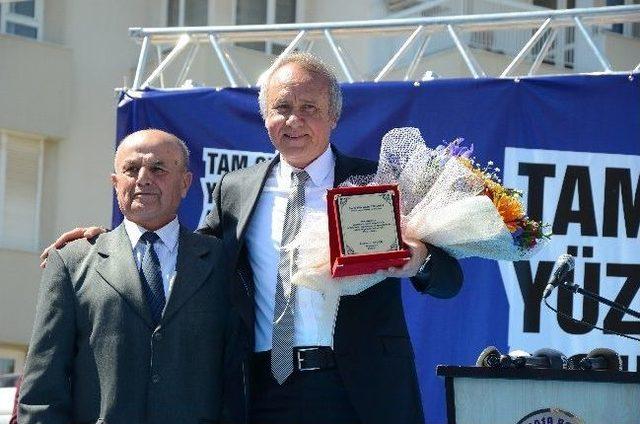 Demokratik Sol Parti (dsp) Genel Başkanı Masum Türker Antalya’da Muratpaşa Tam Olimpik Yüzme Havuzu Açılışına Katıldı.