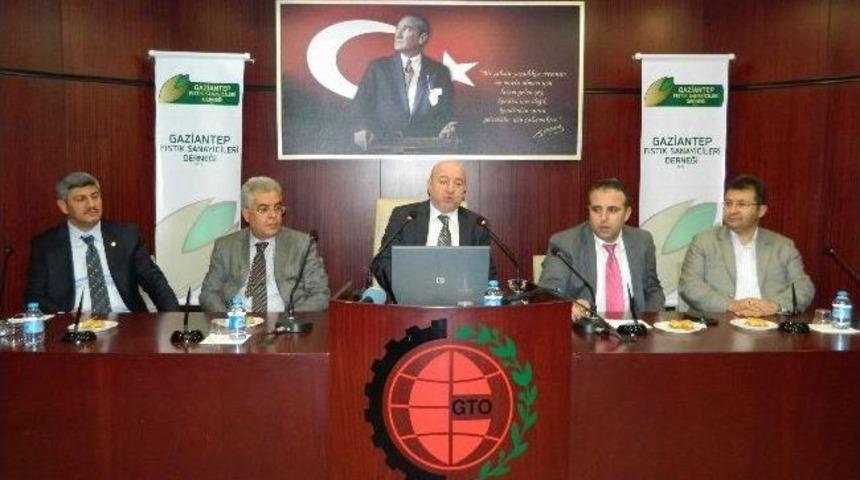 Gaziantep Fıstık Sanayicileri Derneği Tanıtım Toplantısı Yapıldı