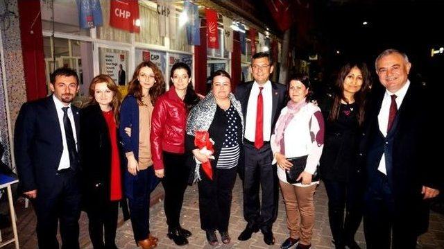 Manisa Chp B&uuml;y&uuml;kşehir Belediye Başkan Adayı &Ouml;zel Sarıg&ouml;l&rsquo;de 3