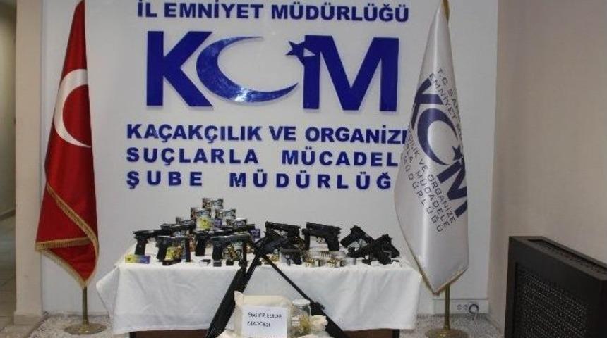 Samsun'da Silah Operasyonu: 14 G&ouml;zaltı