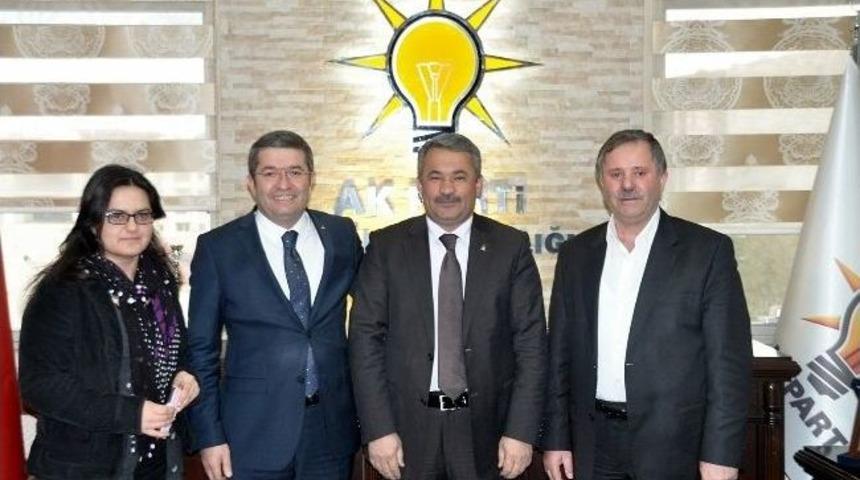 Stk Temsilcilerinden Ak Parti&rsquo;ye Ziyaret