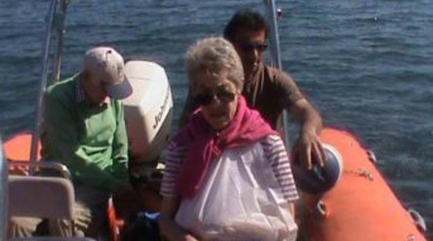 Kolu Kırılan Alman Turiste Denizden Ulaşıldı