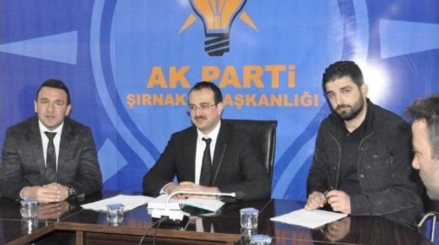 Ak Parti Genel Merkezi&rsquo;nden, Şırnak Gen&ccedil;lik Kollarına Ziyaret