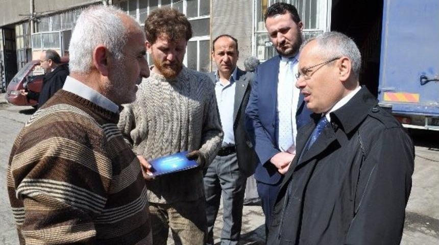 Ceylan Sanayi Esnafını Ziyaret Etti