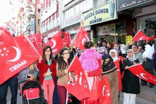 Saadet Partisi Lideri Kamalak Nevşehir&rsquo;de 1