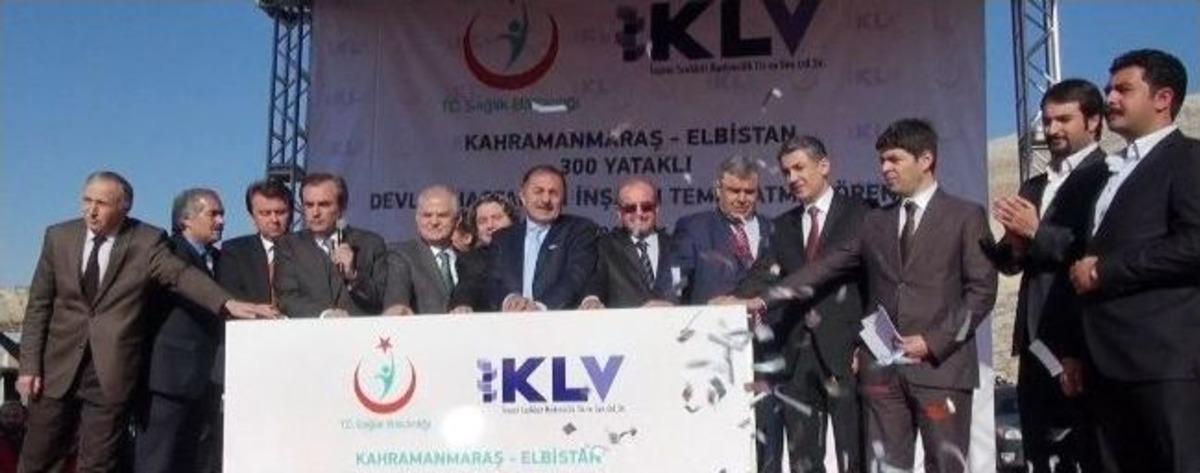 Kahramanmaraş&rsquo;ta 300 Yataklı B&ouml;lge Hastanesi Temel Atma T&ouml;reni