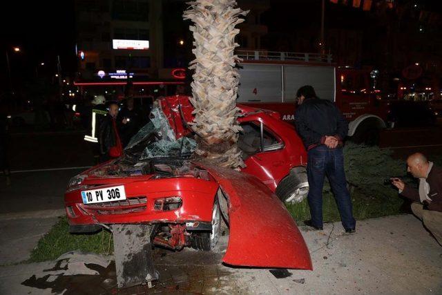 Mersin'de Trafik Kazası: 1 Ölü 1 Yaralı