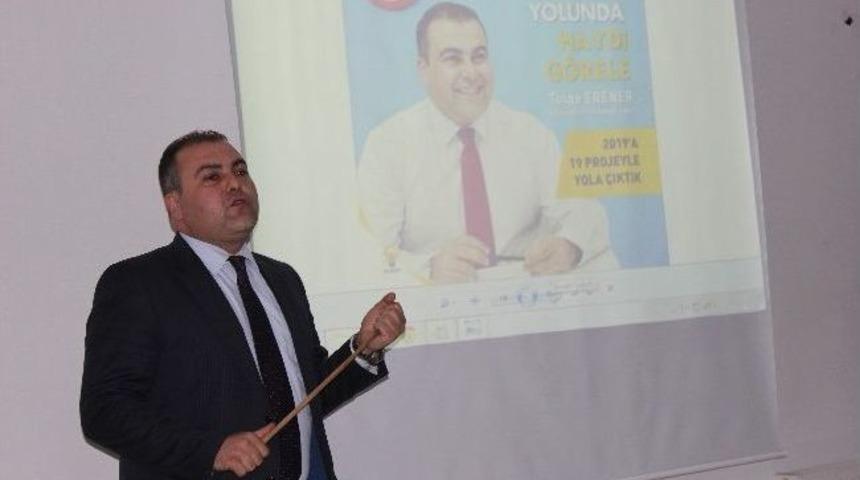 G&ouml;rele Ak Parti Belediye Başkan Adayı Tolga Erener, Soğuksu Mahallesinde Projelerini Anlattı