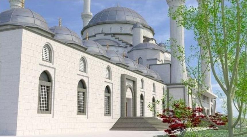 &Ccedil;om&uuml; Camii İnşaatı Başlıyor