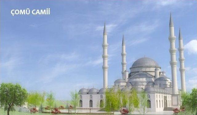 Çomü Camii İnşaatı Başlıyor