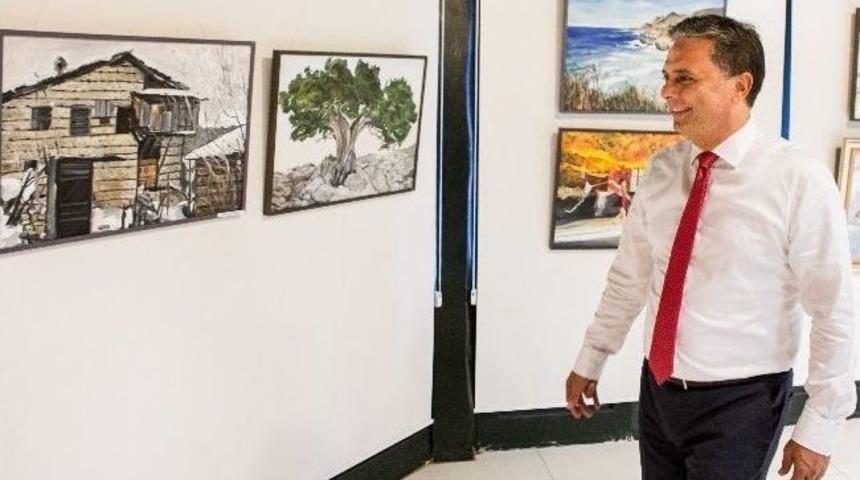 Chp Adayı Uysal, Ressamlarla Bir Araya Geldi