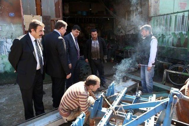 Fadıloğlu Küsget Sanayi Sitesi’ni Gezdi 1