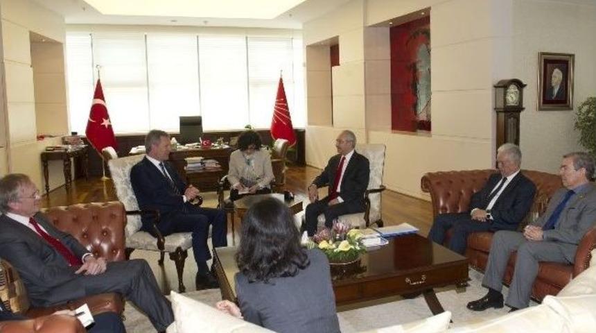 Kılı&ccedil;daroğlu, Almanya Eski Cumhurbaşkanı Wulff İle G&ouml;r&uuml;şt&uuml;