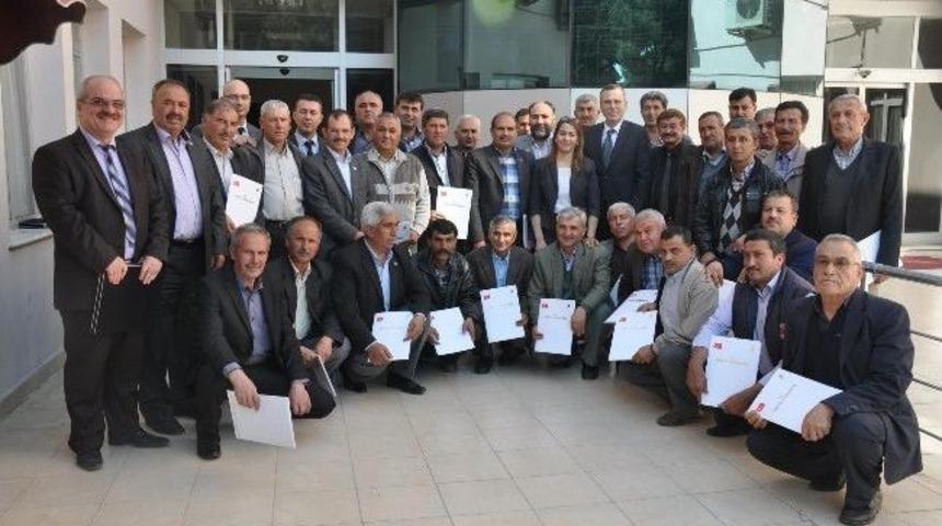 Turgutlu K&ouml;ylere Hizmet G&ouml;t&uuml;rme Birliği Veda Etti