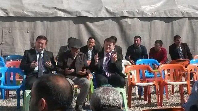 Cizre Kaymakamı Koca, Garip Taşkın&rsquo;ın Taziyesine Katıldı 1