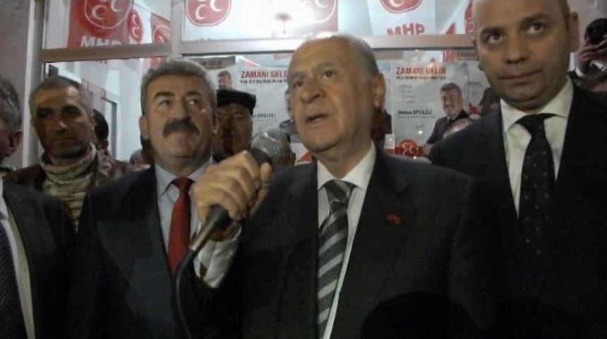 Mhp Genel Başkanı Bah&ccedil;eli Sivas&rsquo;ta
