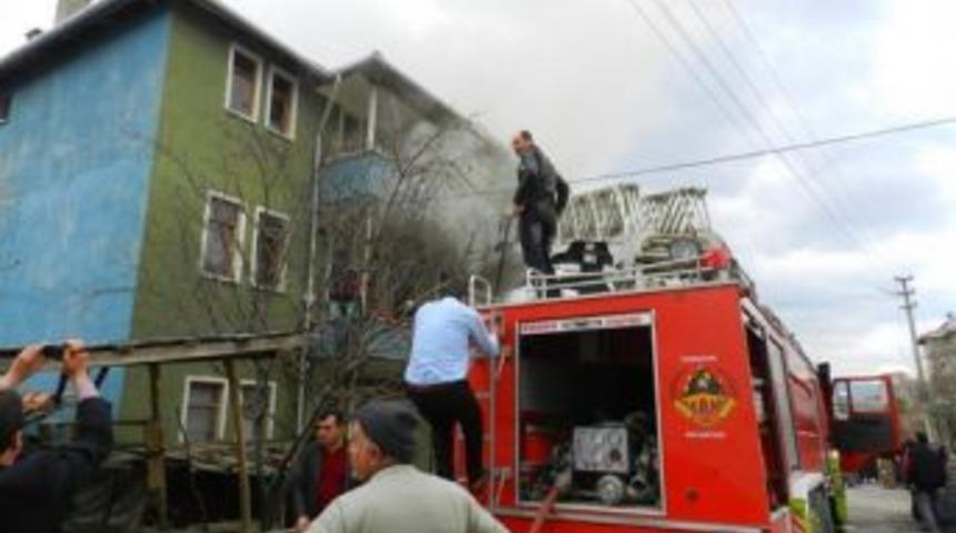 Osmancık'ta Yangın Korkuttu