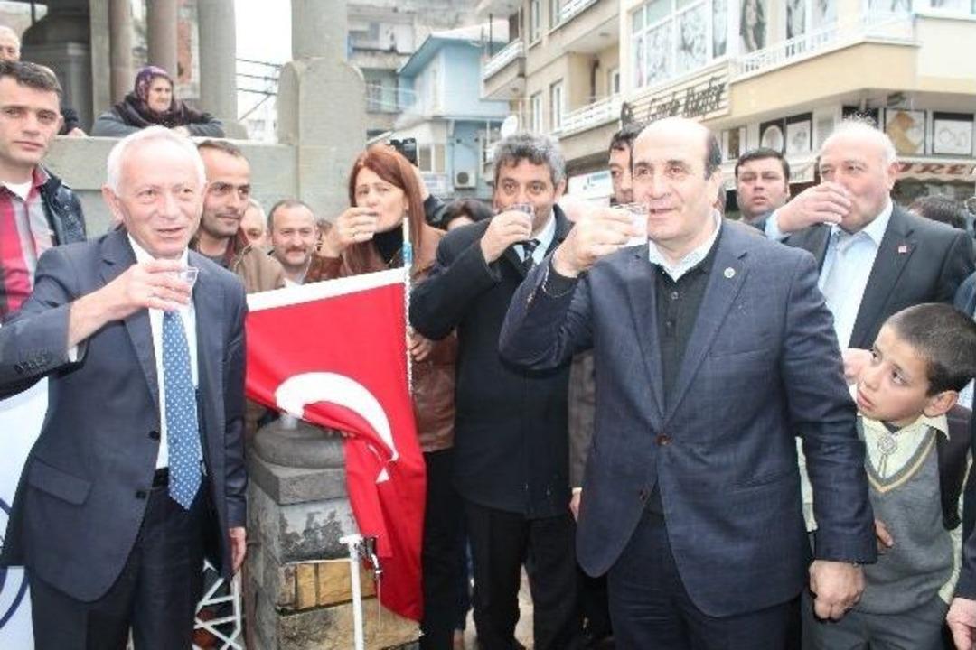 B&uuml;y&uuml;kliman Su Projesi Volkan Canalioğlu&rsquo;nun Da Katıldığı T&ouml;renle Hayata Ge&ccedil;irildi