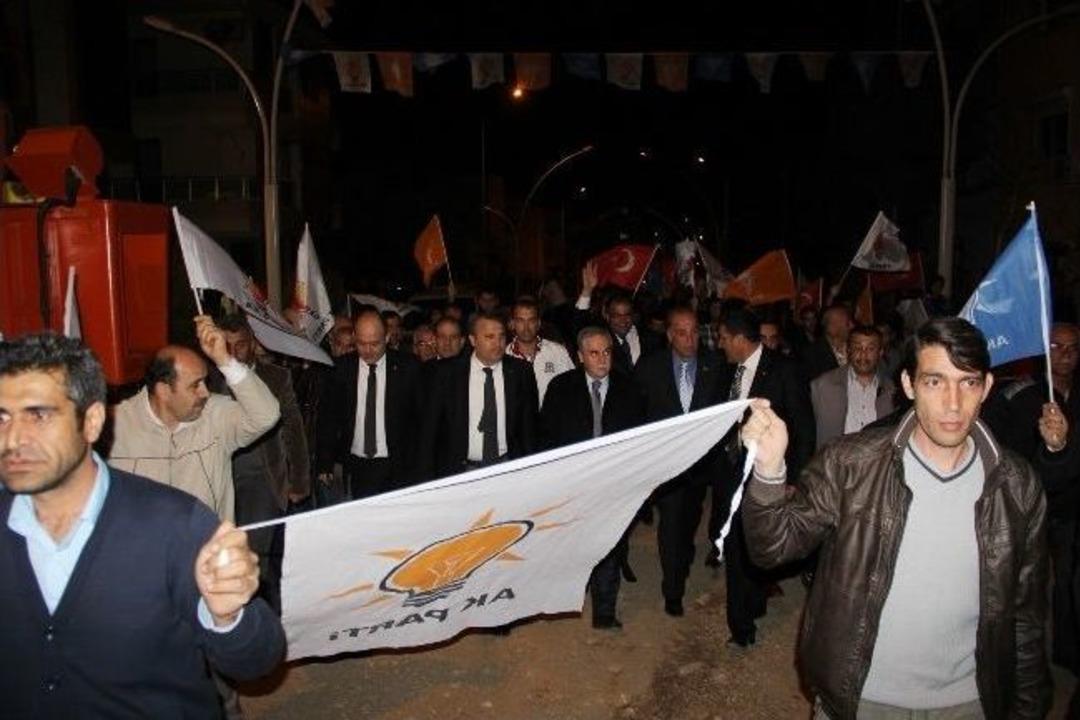 Tanrıverdi Ve &Ccedil;er&ccedil;i'den Ortak Miting