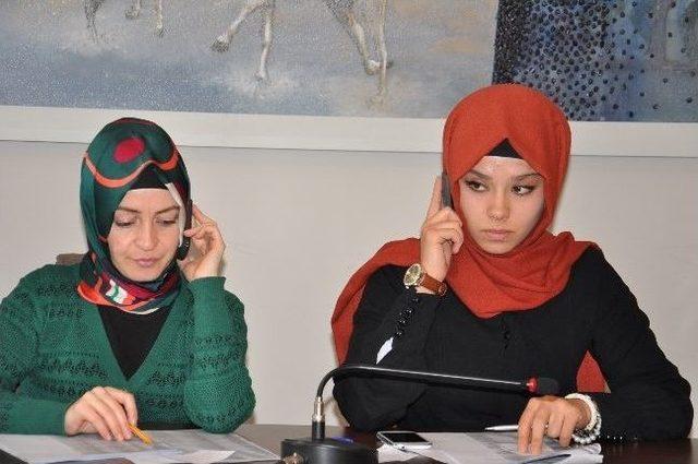 Ak Partili Kadınlardan, Başbakanın Mitingine Telefonlu Davet 2
