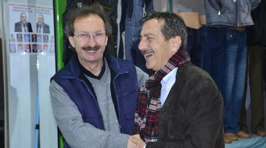 Başkan Ata&ccedil; Halk &Ccedil;arşısı&rsquo;nı Ziyaret Etti