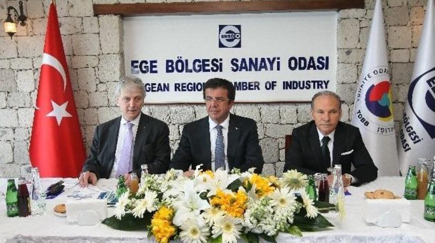 Ekonomi Bakanı Zeybek&ccedil;i Ebso'da