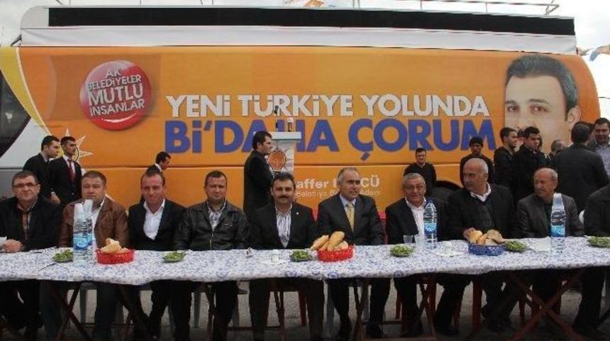 Başkan K&uuml;lc&uuml; Esnaf Sofrası&rsquo;nda