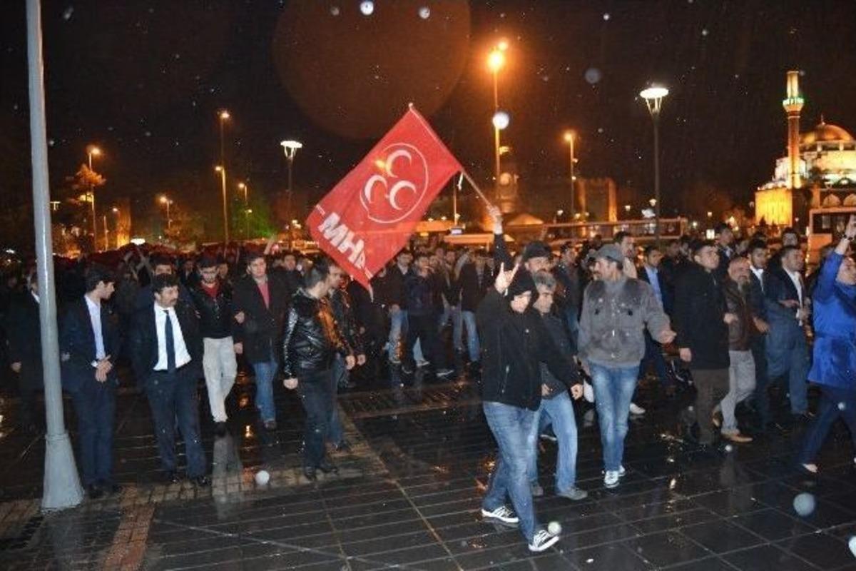 Kayseri &Uuml;lk&uuml; Ocakları Şehitler İ&ccedil;in Y&uuml;r&uuml;d&uuml;