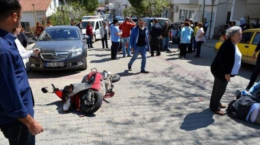 Okul Yolunda Trafik Kazası: 2 Yaralı
