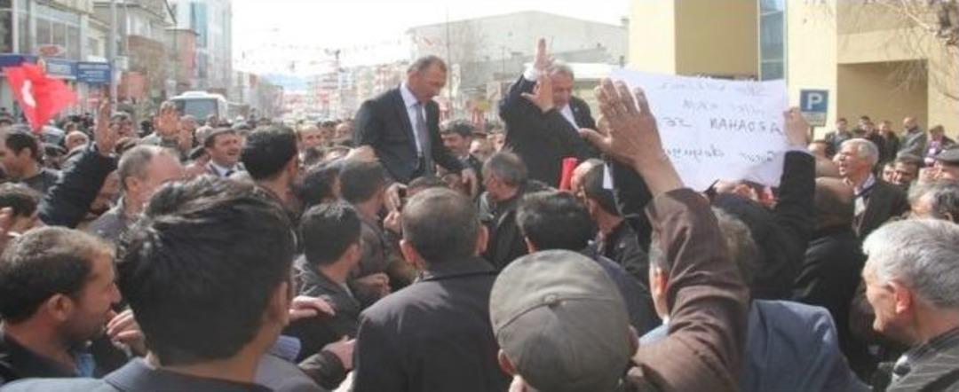 Ardahan'da Saffet Kaya&rsquo;ya Coşkulu Karşılama