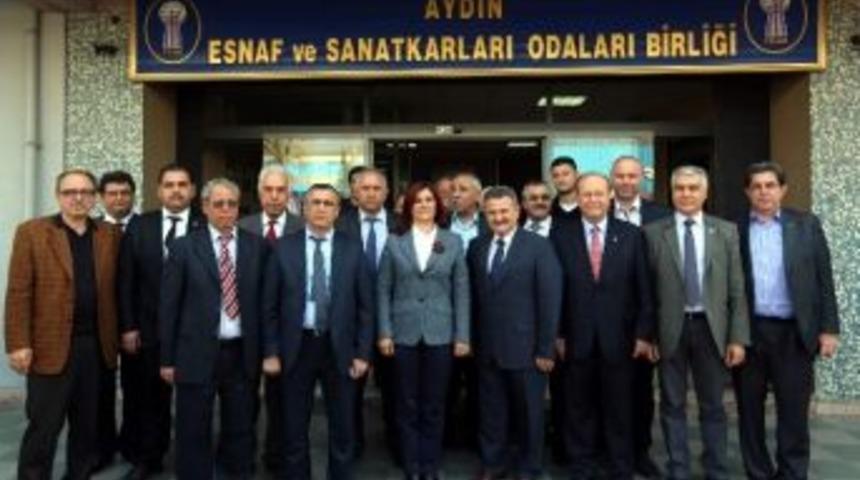 Başkan &Ccedil;er&ccedil;ioğlu, Esnaf Odalarını Ziyaret Etti