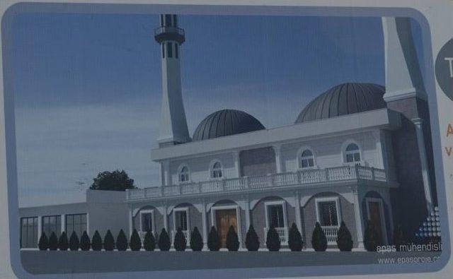 17 Ağustos Akşemseddin Camii nin Temeli Atıldı 1