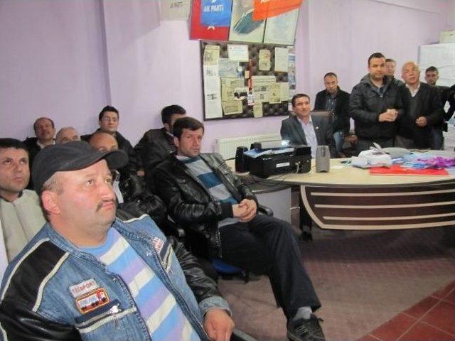 Hisarcık Ak Parti de Sandık G&ouml;revlileri İle M&uuml;şahitlere Eğitim 2