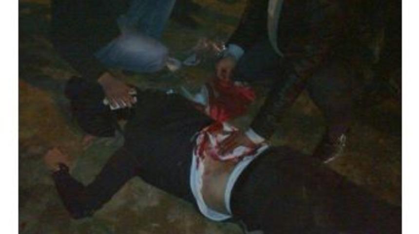 H&uuml;da-par &Uuml;yelerine Bı&ccedil;aklı Saldırı: 2 Yaralı