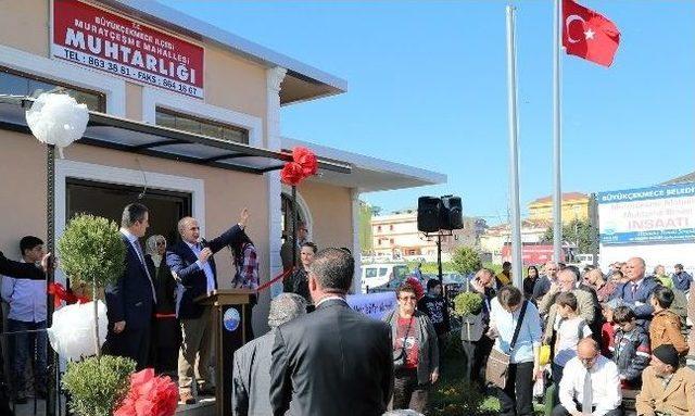 Belediye Başkanı Akg&uuml;n, Rakibiyle Kurdele Kesti 1