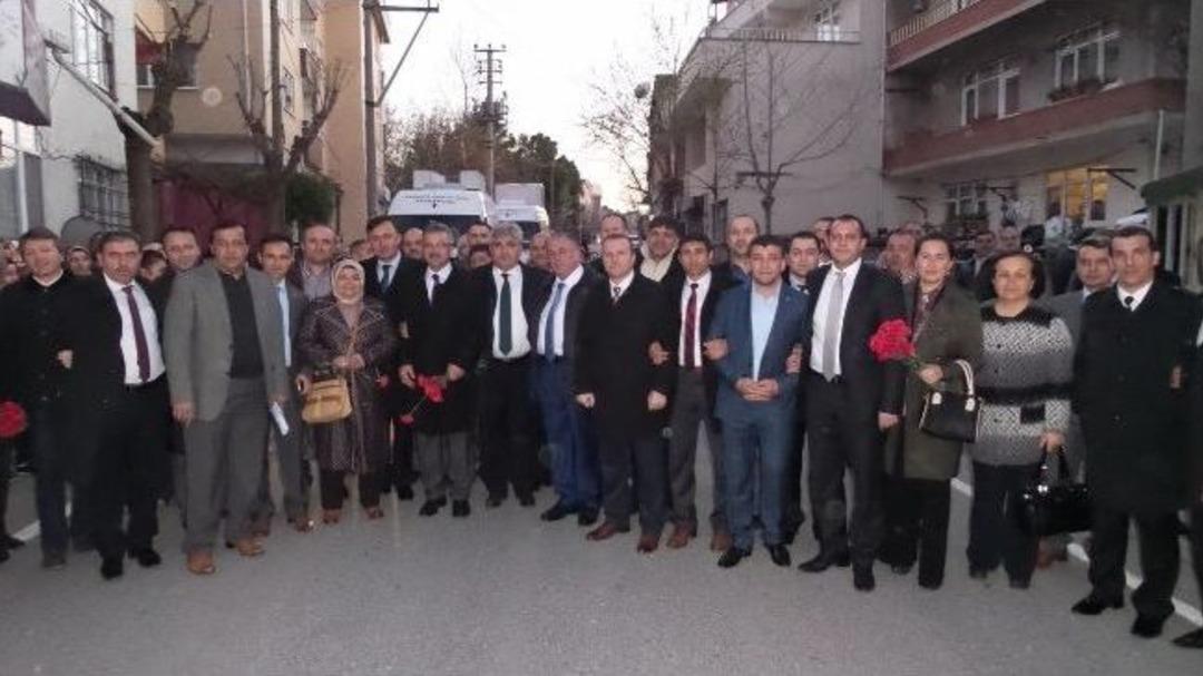 Başkan K&ouml;şker G&uuml;zeller Ve Arap&ccedil;eşme Mahallelerini Ziyaret Etti