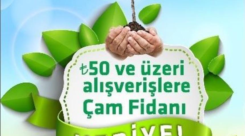 &Ouml;zdilek&rsquo;ten 'her Nefes İ&ccedil;in Bir Fidan' Kampanyası