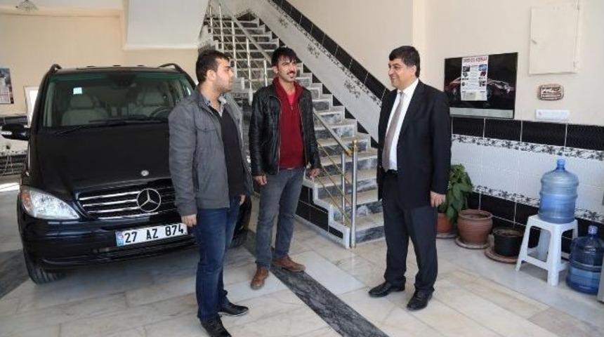 Fadıloğlu Oto Galericiler Sitesi&rsquo;ni Gezdi
