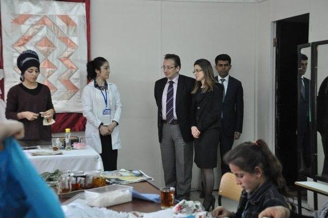 Kaymakam Demirci&rsquo;den Halk Eğitim Merkez M&uuml;d&uuml;rl&uuml;ğ&uuml; ne Ziyaret 1