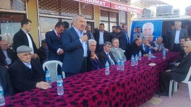 Ak Parti Heyeti, Hekimhan’da Seçim Çalışması Yaptı