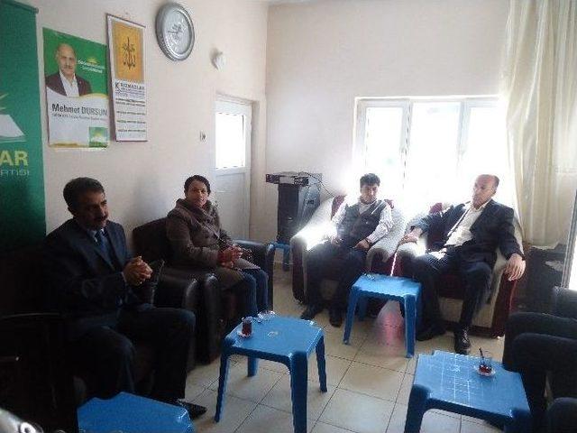 Ziraat Odasından Partilere Anlamlı Ziyaret 1