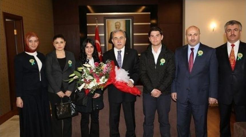 Obm'den Vali B&uuml;y&uuml;k'e Ziyaret