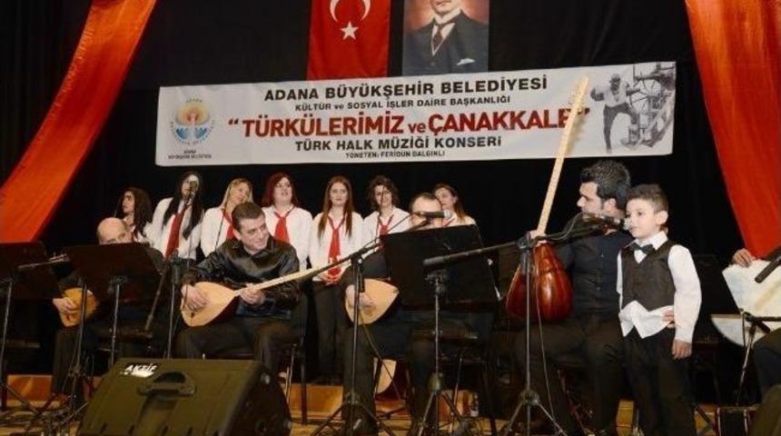 B&uuml;y&uuml;kşehir&rsquo;de &ldquo;&ccedil;anakkale T&uuml;rk&uuml;leri&rdquo; Konseri