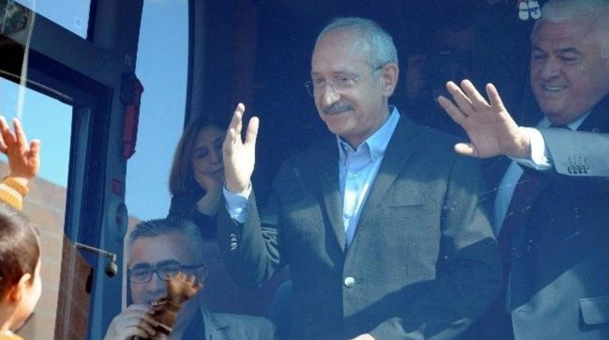 Chp Genel Başkanı Kemal Kılı&ccedil;daroğlu Gaziantep'te